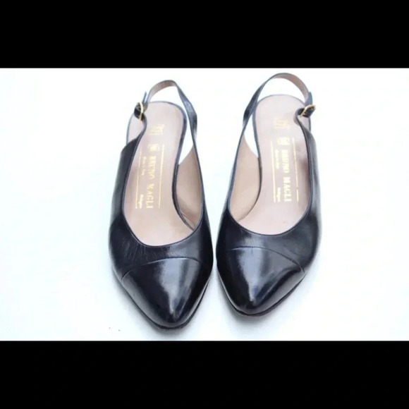 Bruno Magli sling back low heels - Picture 1 of 11